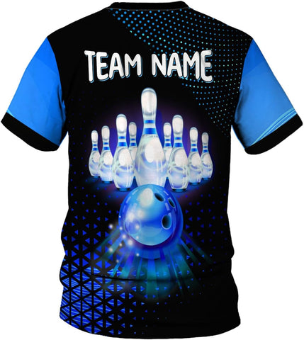 Intenprints Personalized Bowling Shirt Custom Bowling Shirts Bowling Gift Bowling Shirts for Women & Men Bowling Shirt Team
