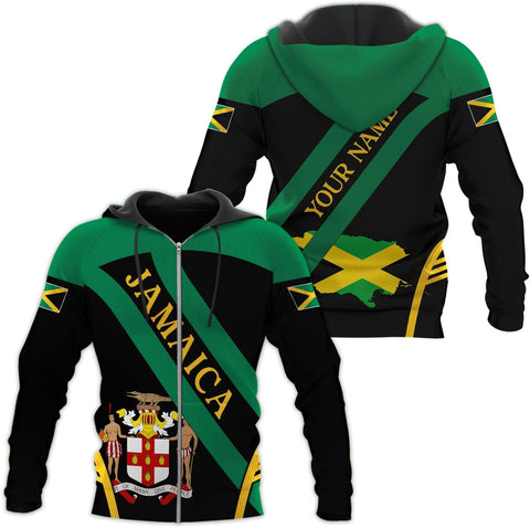 Mostprints Personalized Jamaica Hoodie Camisa Jamaica Hoodies Jamaica Sweaters Shirts Men & Women Jamaican Pride Shirt Gifts