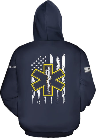 Vybonz Customize Name EMS EMT Hoodie For Men And Women All Over Printed Sportwear T Shirt, Zip Up Hoodie, Sweatshirt