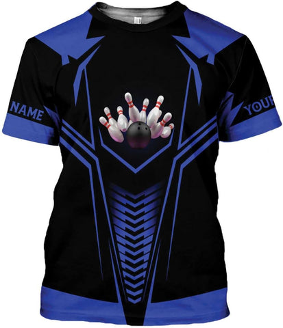 Podagree Personalized Name Bowling Shirts for Men and Women 3D, Bowling Shirts for Team Bowling, Bowling Shirts Gift