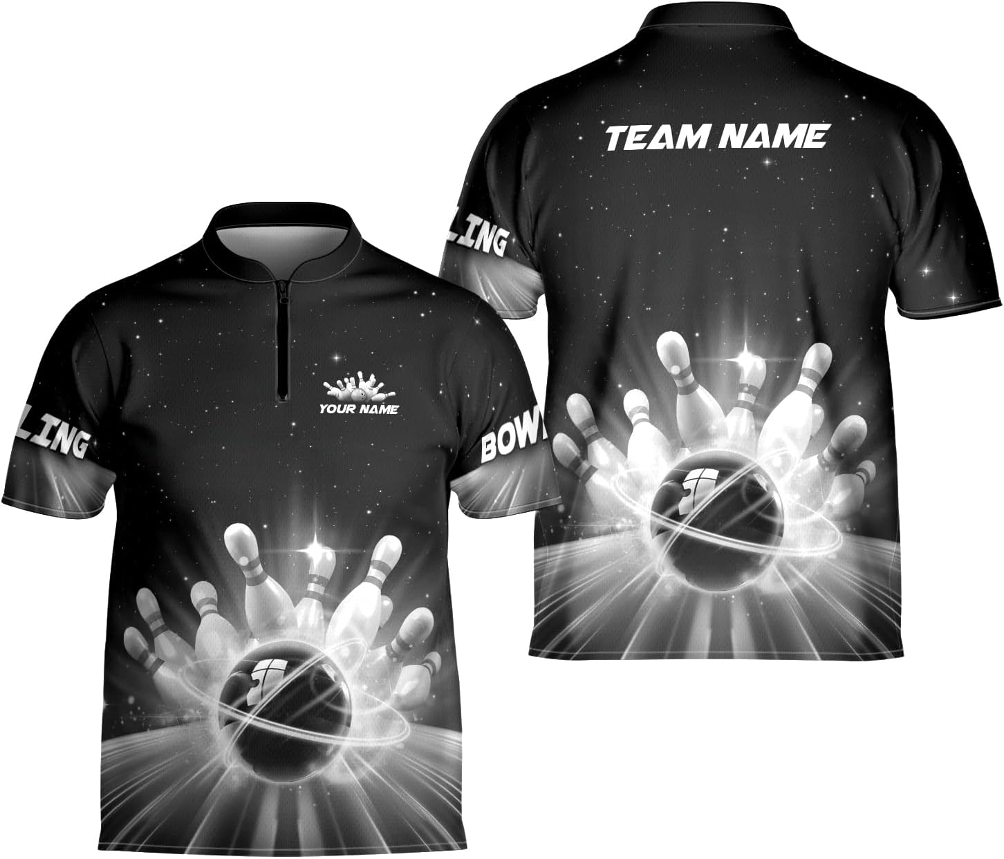 Custom Bowling Jersey for Men & Women - Style Shirts for Team