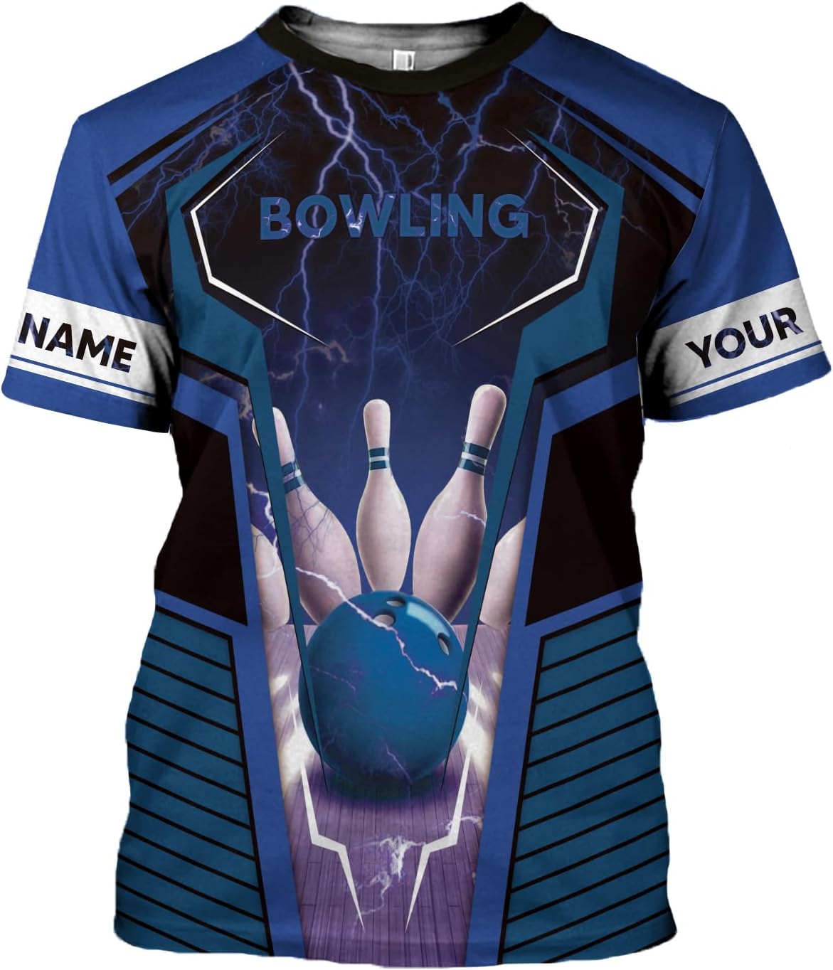 Podagree Personalized Name Bowling Shirts for Men and Women 3D, Bowling Shirts for Team Bowling, Bowling Shirts Gift