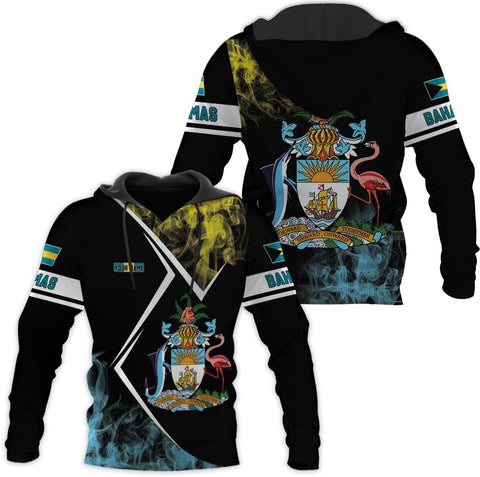 Personalized Bahamas Shirt 3D Custom Bahamas Flag Shirt for Men and Women Bahamas Pride Shirt