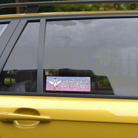3 Pcs Honk If You're Silly Goose Sticker Funny Honk If You're Silly Goose Stickers Goose Honk Sticker Goose Bumper Sticker Silly Goose Sticker Gifts Laptop Bottle Phone Car Helmet Sticker 3"x3"