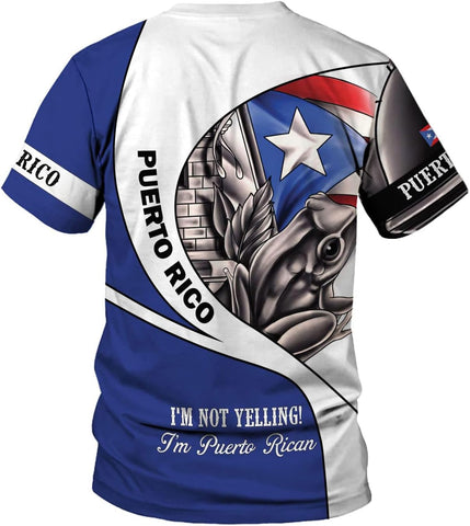 Mostefy Personalized Name Puerto Rico Shirt, Customized Puerto Rico Shirts for Men and Women, Puerto Rico Flag T-Shirt3