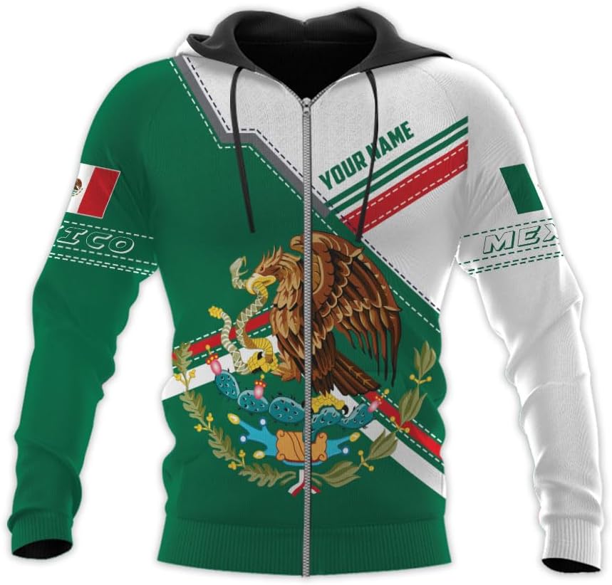 Personalized Name Mexican Shirts for Men, Customized Mexico Shirts for Men, Mexico Shirts for Women Mexico Shirt Eagle Flag