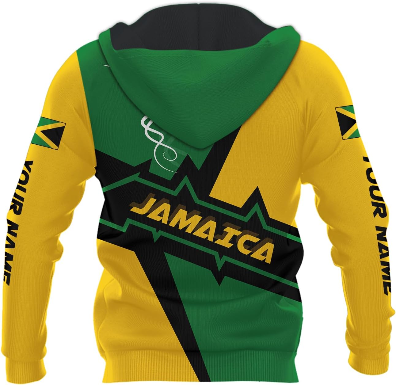 Personalized Jamaica Hoodie - Men & Women Jamaican Pride Shirt Gifts