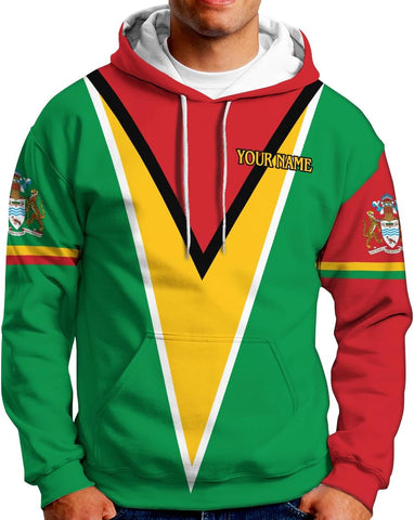 Personalized Name Guyana Shirts for Men and Women,Guyana Flag Funny Patriotic T-Shirt, Guyanese Pride Flag Shirt