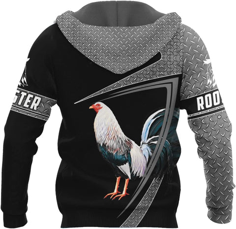 Personalized Rooster 3D gamefowl hoodies for men, mexican hoodie, rottweiler,fighting rooster redbull batalla de los gallos Unisex Hoodie, T Shirt, Zip Up Hoodie, Sweatshirt For Men Women HD406
