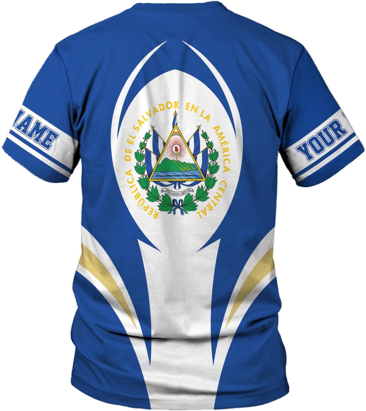Personalized El Salvador Shirt Custom Camiseta de El Salvador Flag Shirt Men, Women Salvadorans Pride El Salvadoreña Gift