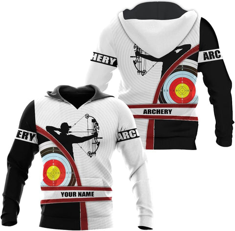 Personalized Men's Archery Shirts, Custom Name & Team Name Jerseys, S-5XL Polo Shirts