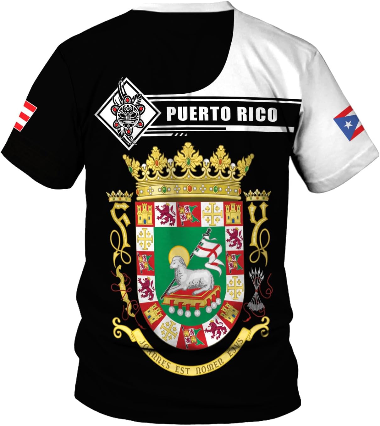 Mostprints Personalized Name Puerto Rico Shirt, Customized Puerto Rico Shirts for Men and Women, Puerto Rico Flag T-Shirt3