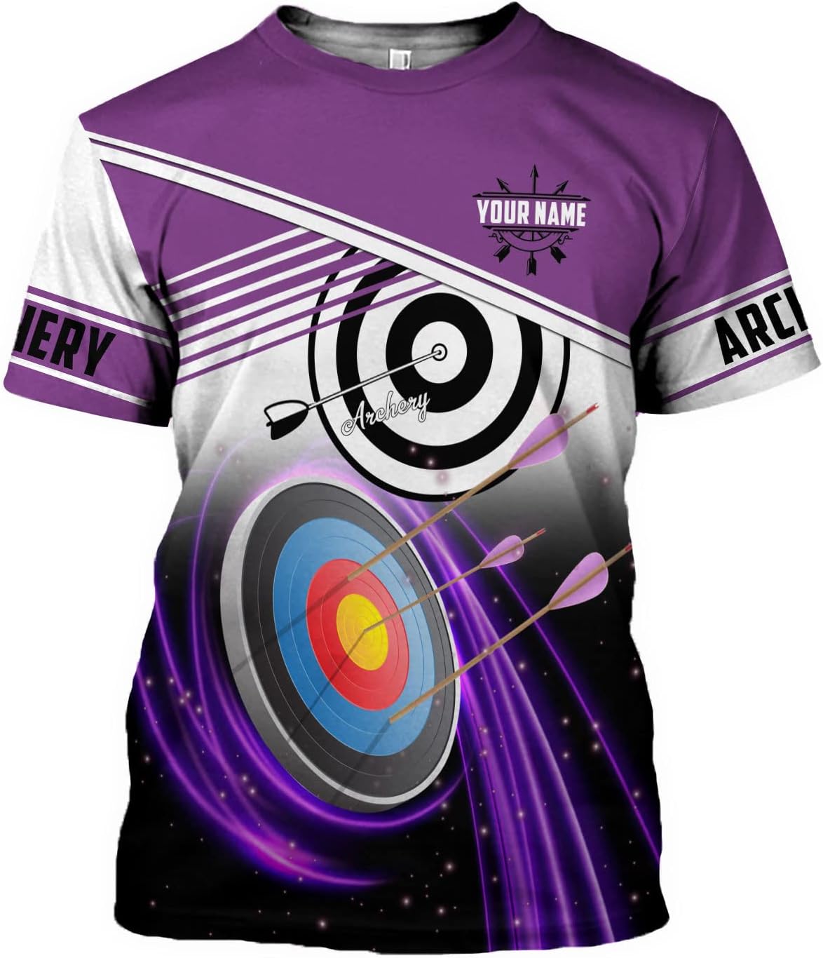 Personalized Men's Archery Shirts, Custom Name & Team Name Jerseys, S-5XL Polo Shirts