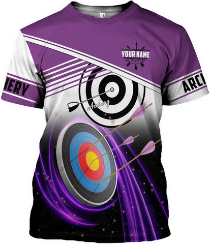 Personalized Men's Archery Shirts, Custom Name & Team Name Jerseys, S-5XL Polo Shirts