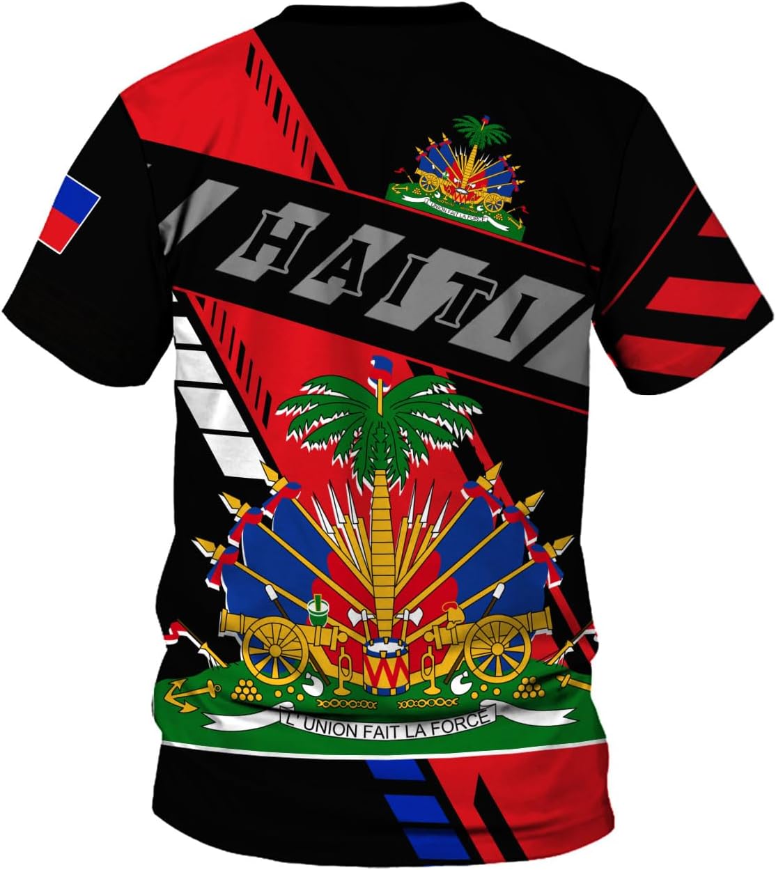 Ligthuy Personalized Haiti Shirt 3D, Haitians Flag Pride Shirt, Haiti Shirts for Men & Women, Haitian Pride Tshirt 1