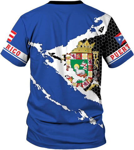 Mostefy Personalized Name Puerto Rico Shirt, Customized Puerto Rico Shirts for Men and Women, Puerto Rico Flag T-Shirt3