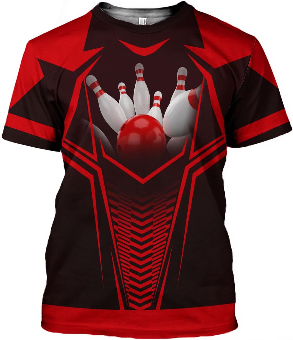 Pretyprints Personalized Bowling Shirt - Custom Bowling Gift for Women & Men