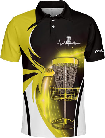 Royal Fight Personalized Polo Shirt - 3D Disc Golf Jerseys for Men & Teams S-5XL - Perfect Disc Golf Gifts