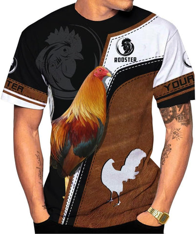 MoonArt Personalized Name Mexican Shirts for Men, Rooster Mexico Shirts for Men, Mexico Shirt Eagle Flag Mexican Eagle