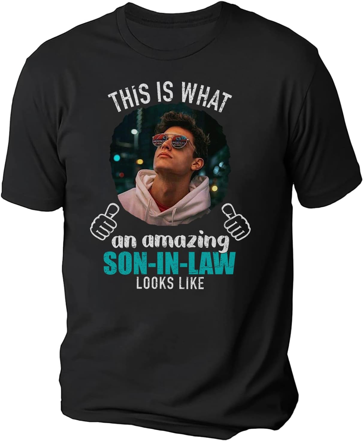 HomeDesign Personalized My Son in Law is My Favorite Child Shirt, Son in Law Tshirt, my favorite child is my son in law Shirt