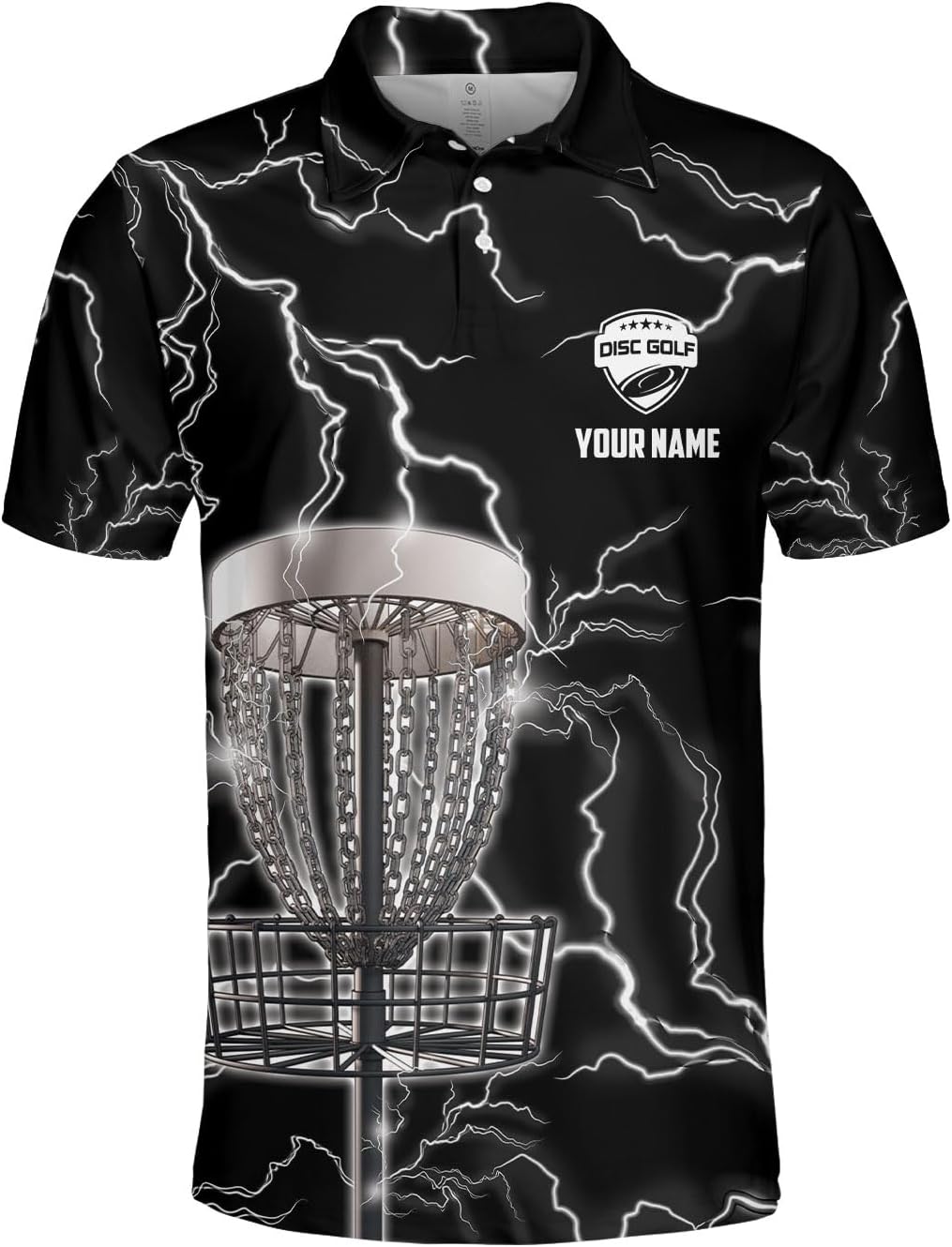 Royal Fight Personalized Polo Shirt - 3D Disc Golf Jerseys for Men & Teams S-5XL - Perfect Disc Golf Gifts