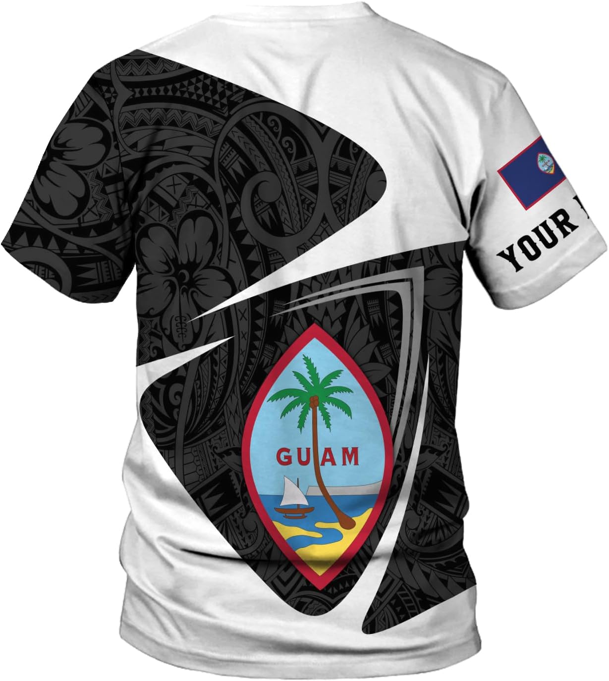 Artparel Personalized Guam Shirts Guahan Pride Shirt Guamanian T-Shirt Guahan Shirts for Men Women Guam Gifts S-5XL