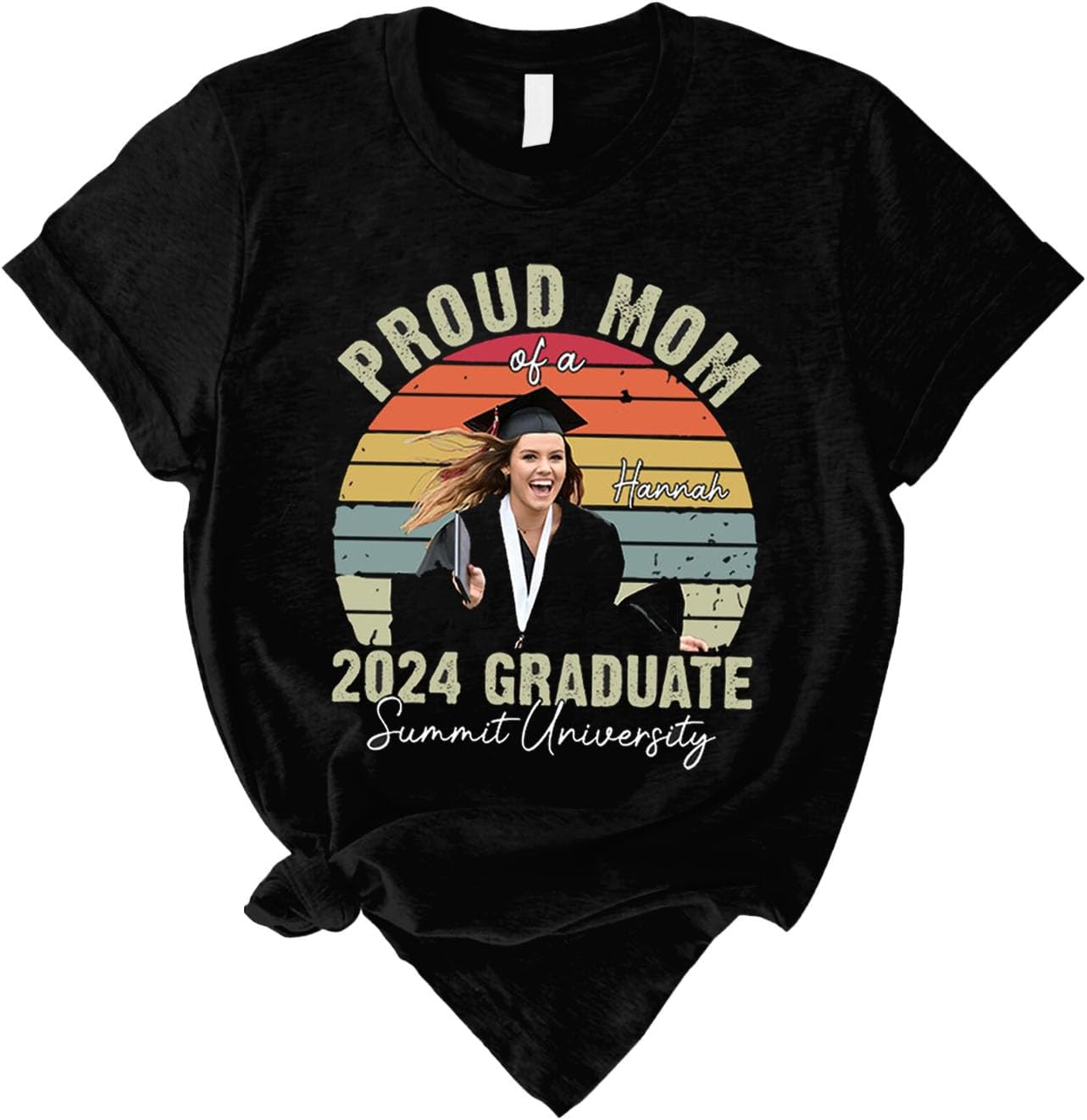 Personalized Graduation 2024 Shirt Proud Family of A Class of 2024 Graduate Class of 2024 Senior Class of 2024 Class of 2024