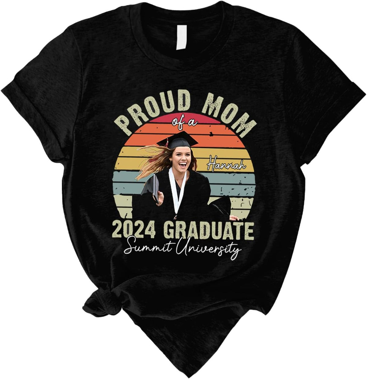 Personalized Graduation 2024 Shirt Proud Family of A Class of 2024 Graduate Class of 2024 Senior Class of 2024 Class of 2024