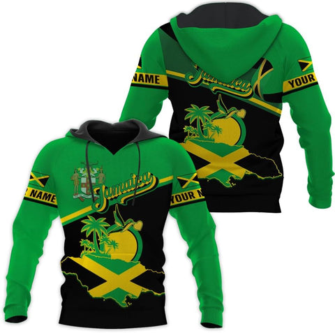 Suseaz Custom Jamaica Shirts for Women and Mens - Personalized Jamaica Flag Shirt Gift for Jamaica Men