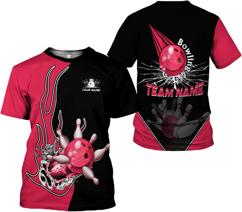 AOVL Custom Bowling Shirts for Men Bowling Shirts Bowling Shirts Unisex Bowling Jerseys for Men Custom Bowling Shirts for Men