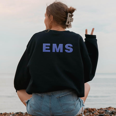 Mostprints Personalized Name Embroidered EMS, EMT, Paramedic Sweatshirts, Shirts, Hoodies Unisex for Men, Women Full Size