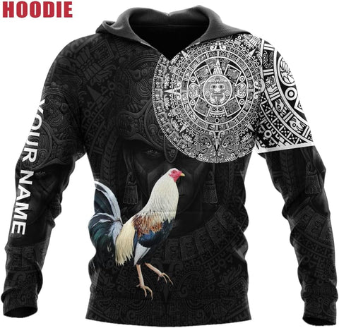Mostefy Personalized Name Mexican Shirts for Men 3D, Rooster Mexico Shirts for Men, Mexico Shirt Eagle Flag Mexican Eagle (US, Alpha, Small, 5X-Large, Regular, Regular, Multi 12)