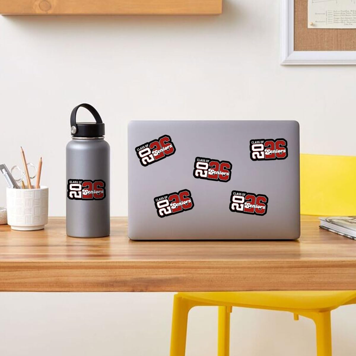 3 Pcs Class of 2026 Stickers, Class of 2026 Decorations, Graduation 2026, 2026 Senior- Stickers for Laptop Water Bottle Phone Car Window Helmet Vinyl Stickers 3 Inches (S3)