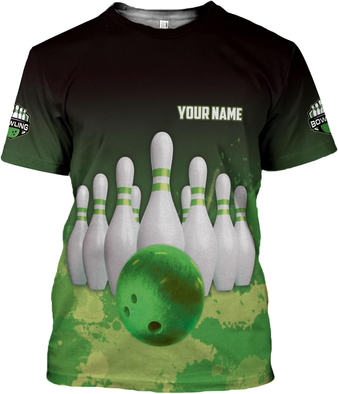 Intenprints Personalized Bowling Shirt Custom Bowling Shirts Bowling Gift Bowling Shirts for Women & Men Bowling Shirt Team
