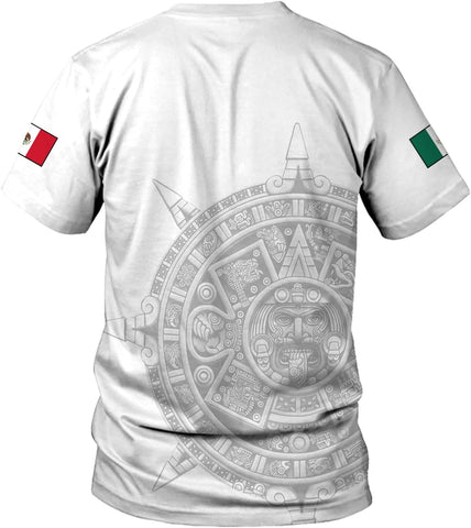 Mostprints Personalized Name Mexican Shirts for Men 3D Customized Mexico Shirts for Men Mexico Shirts for Women Mexico Shirt