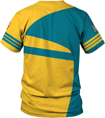 Personalized Bahamas Shirt 3D Custom Bahamas Flag Shirt for Men and Women Bahamas Pride Shirt