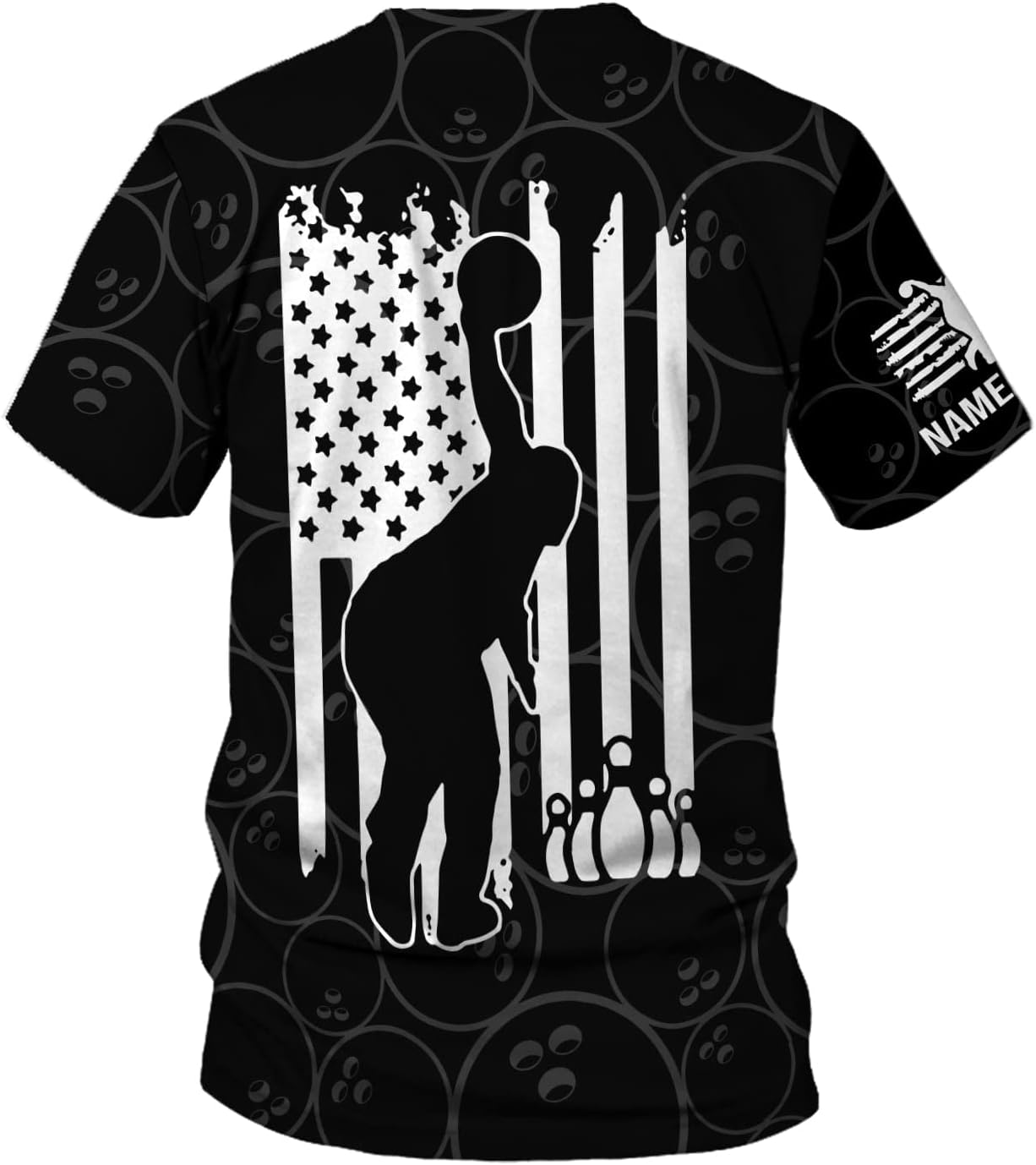 LightHuy Personalized Bowling Shirts for Men and Women 3D, Bowling Shirts with Name, Custom Bowling Shirts Gift for Bowling Lover2