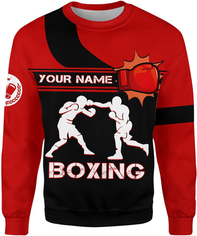 Personalized Boxing 3D Shirt, Boxing Shirts for Men Boxing T Shirts Women Boxing Tee Shirt Gifts for Boxing Lovers (HD386)