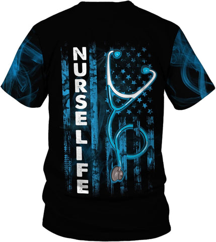 MoonArt Personalized Name Nurse Shirt Nurse Gifts Nurse Graduation Gift Funny Nurse T-Shirt Gift, Nursing Emergency Shirts