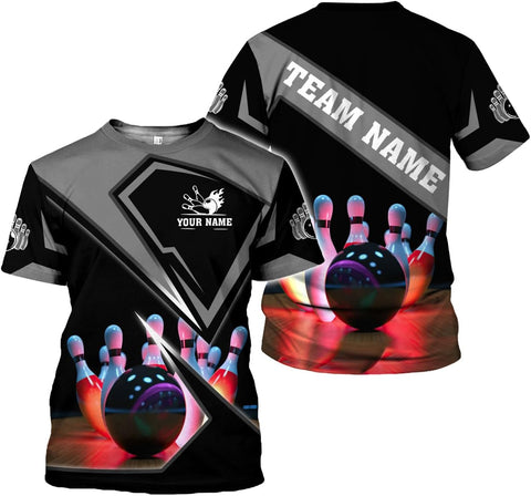 Mostprints Custom 3D Bowling Shirts Personalized for Men and Women - Unique Team Shirt & Gifts for Bowling Lovers