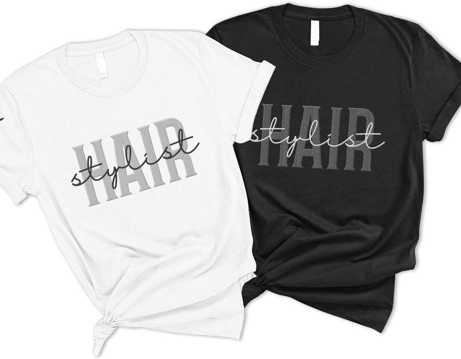 MAPrints Personalized Embroidered Hair Stylist Sweatshirt, Hairdresser Salon Hoodie, Hair Stylist T -Shirt, Gifts For Barber