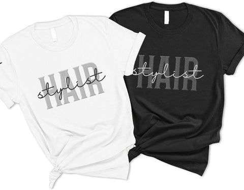 MAPrints Personalized Embroidered Hair Stylist Sweatshirt, Hairdresser Salon Hoodie, Hair Stylist T -Shirt, Gifts For Barber