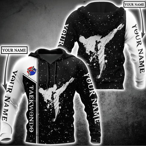 MAPrints Personalized Taekwondo 3D Shirt, Gift for Taekwondo Lover, Taewondo T-Shirts, Sweatshirt, Hoodie and Zip Hoodie