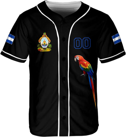AOVL Personalized Honduras Baseball Jersey Shirt, Honduras Jersey for Men and Women, Jersey Honduras, Camisa Honduras Hombre
