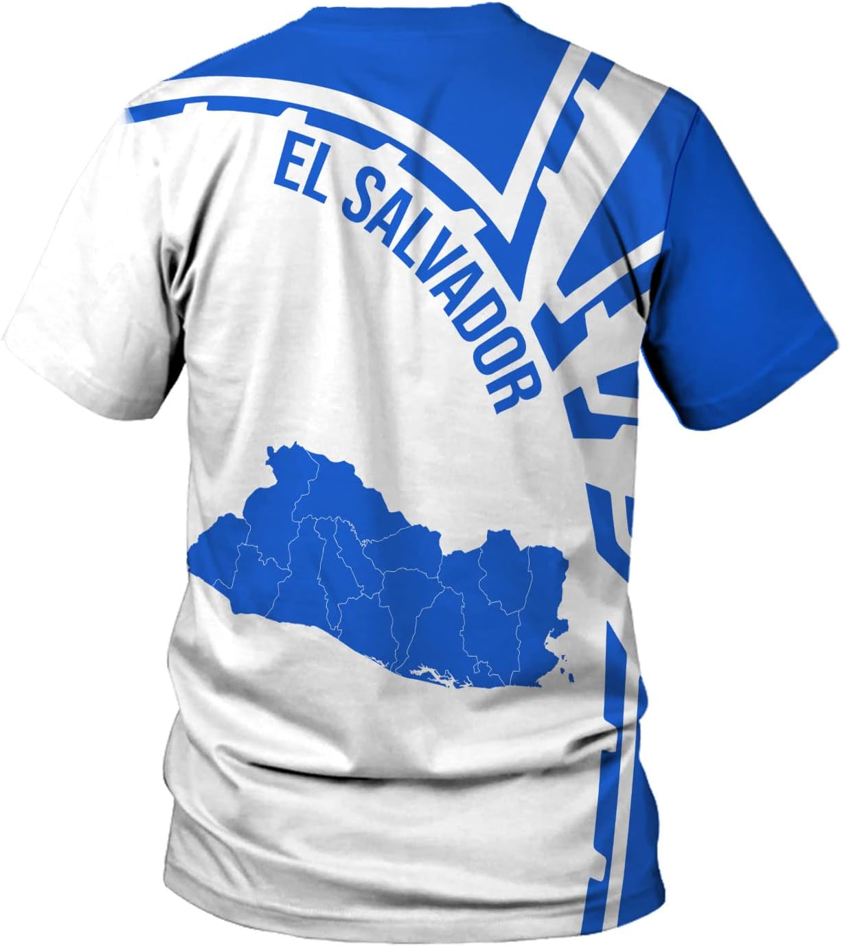 AOVL Custom El Salvador 3D Shirt for Men Camiseta De El Salvador Flag Shirt Salvadorans Pride Jersey El Salvadoreña Tshirt