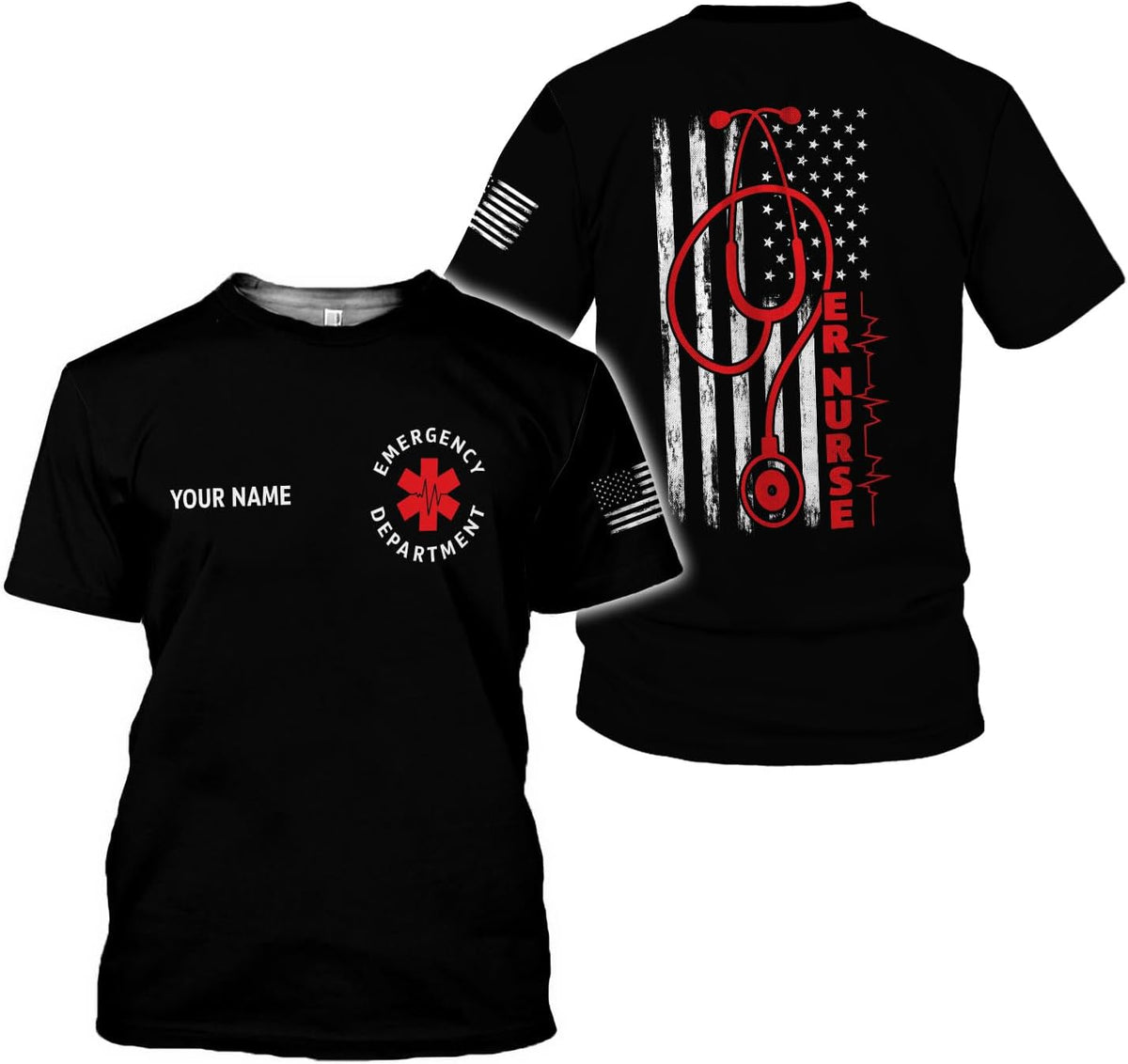 Custom Emergency Department Shirts for Nurse Emergency Department Emergency Room Nurse Department Healthcare Nurse Gift Shirt