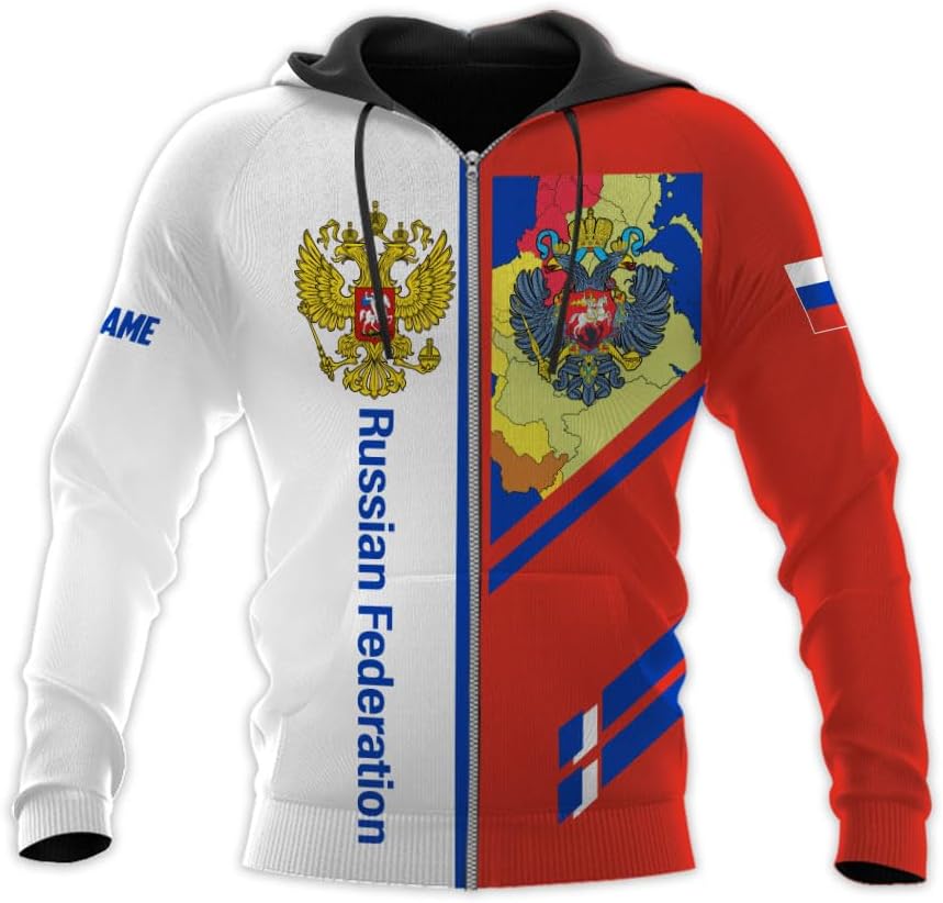 Personalized Russia Shirts Russian Shirt Russian Unisex Shirts Russia Flag Pride Shirts Russia Flag Coat of Arms Shirts