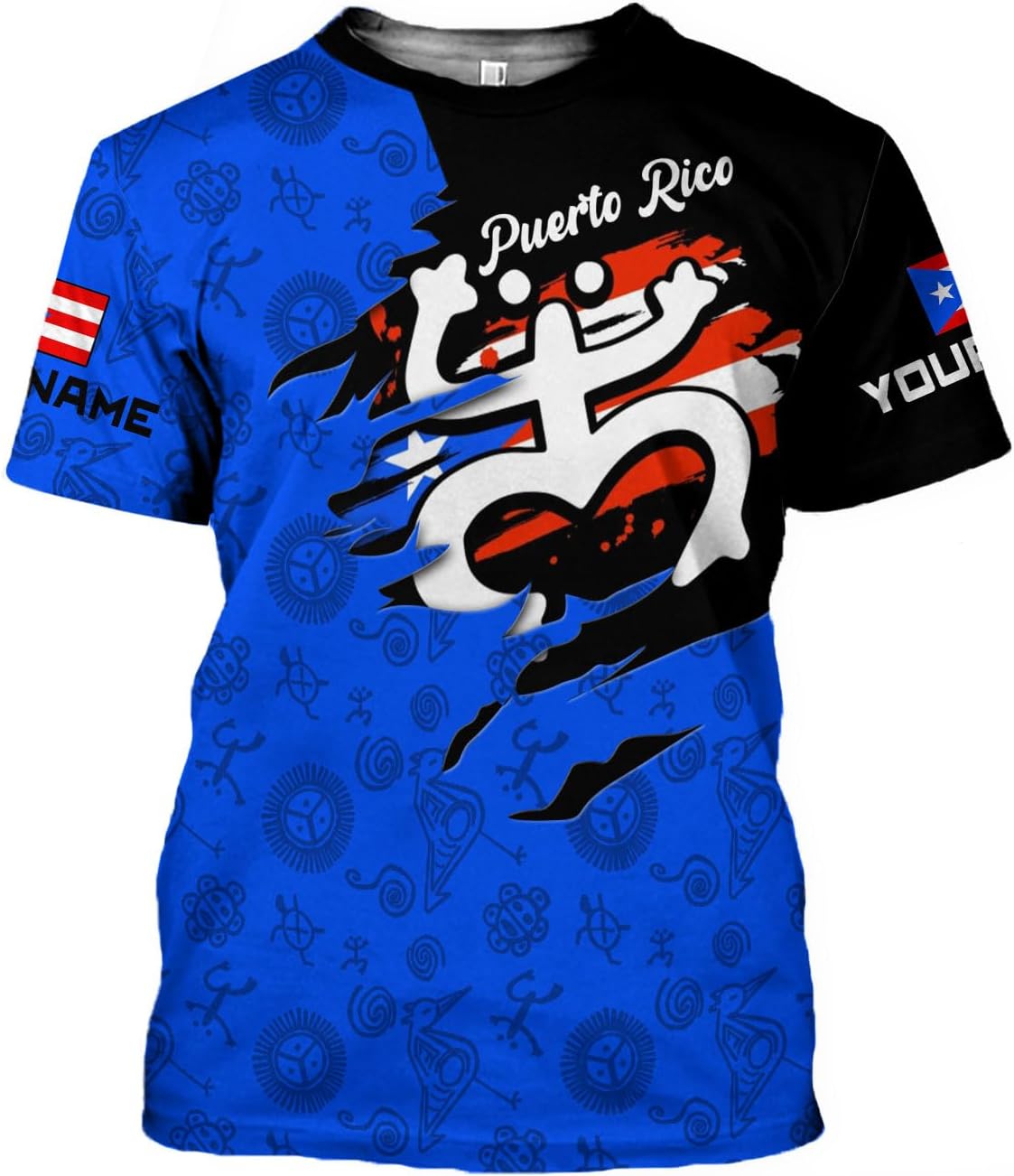 Mostefy Personalized Name Puerto Rico Shirt, Customized Puerto Rico Shirts for Men and Women, Puerto Rico Flag T-Shirt3