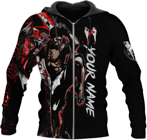 MAPrints Personalized Name Muay Thai Pride Shirt for Men