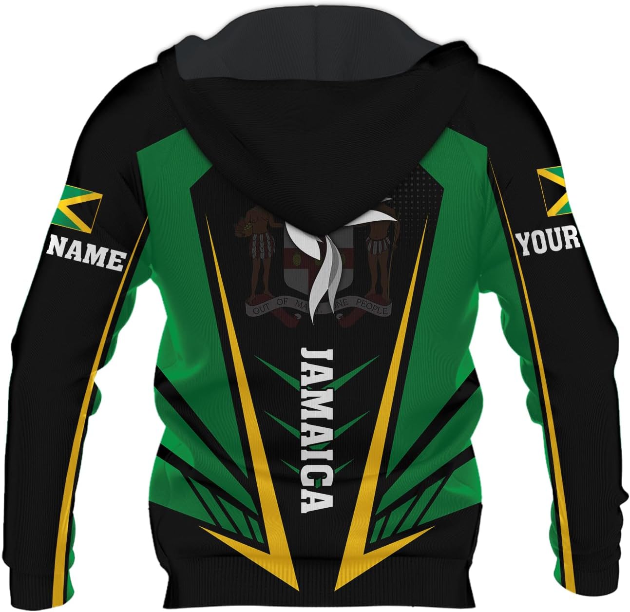 Personalized Jamaica Hoodie - Men & Women Jamaican Pride Shirt Gifts